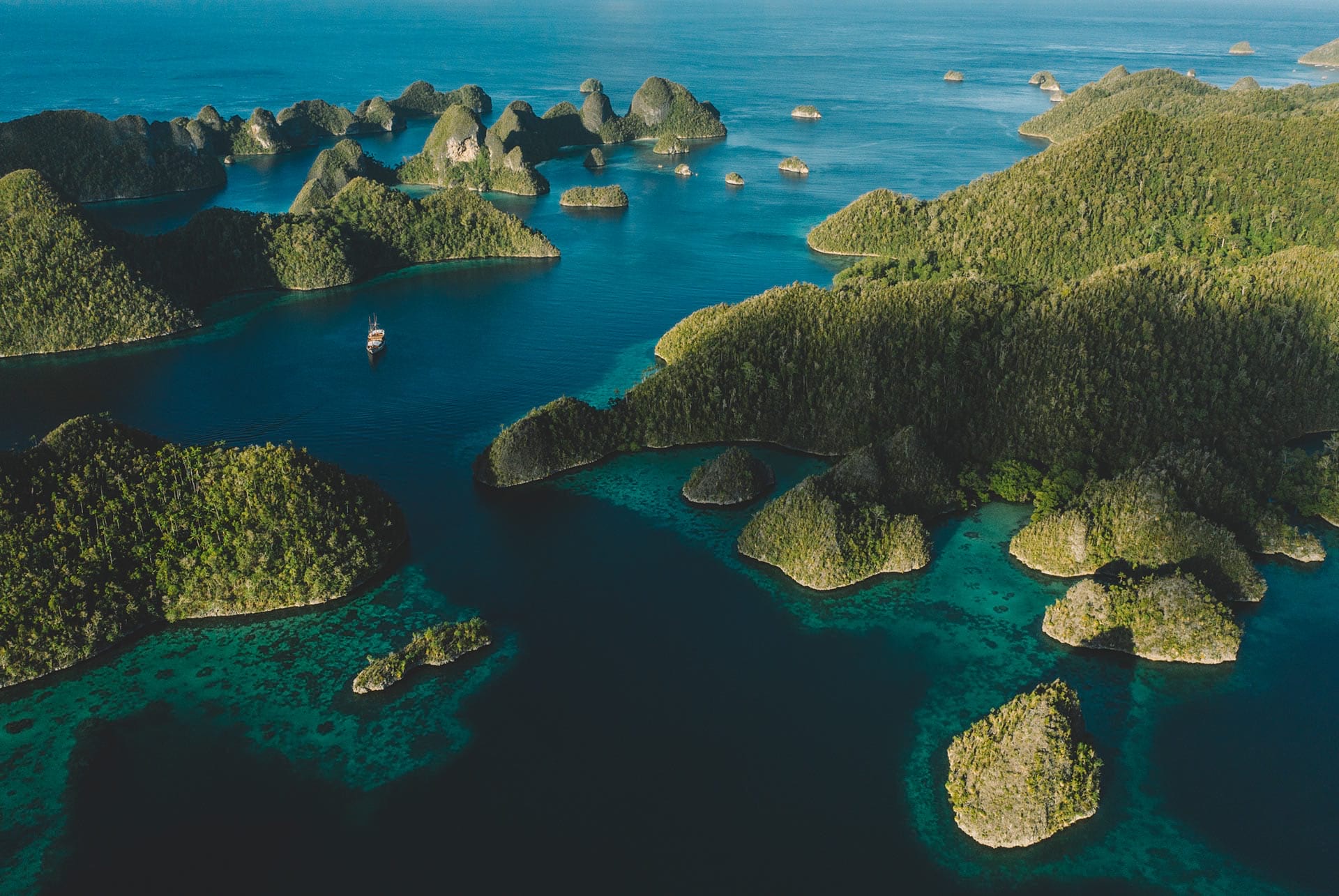 Raja Ampat aerial